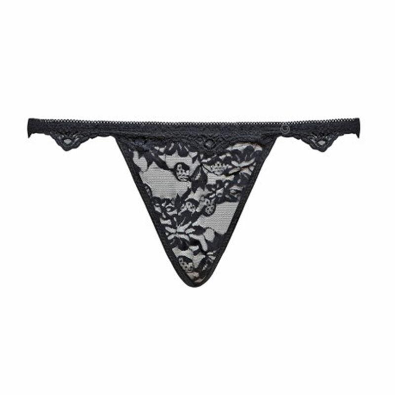 Livco Corsetti Fashion - Belita Lc 90231 Bra + Panty + Garter Belt Black S/M
