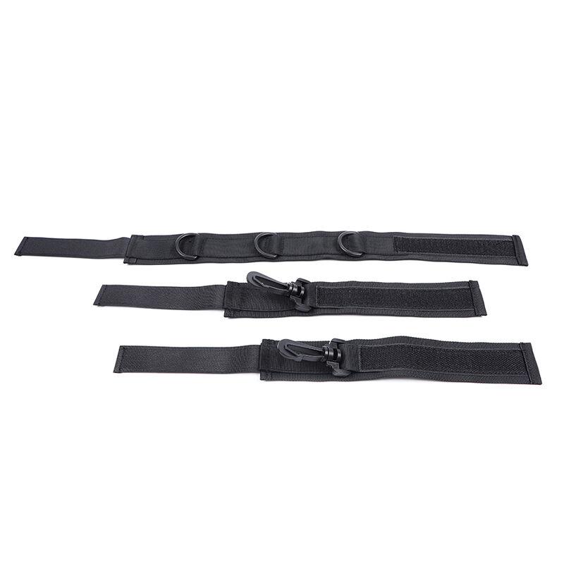 Ohmama Fetish Nylon Collar With Wrist Restraints 2