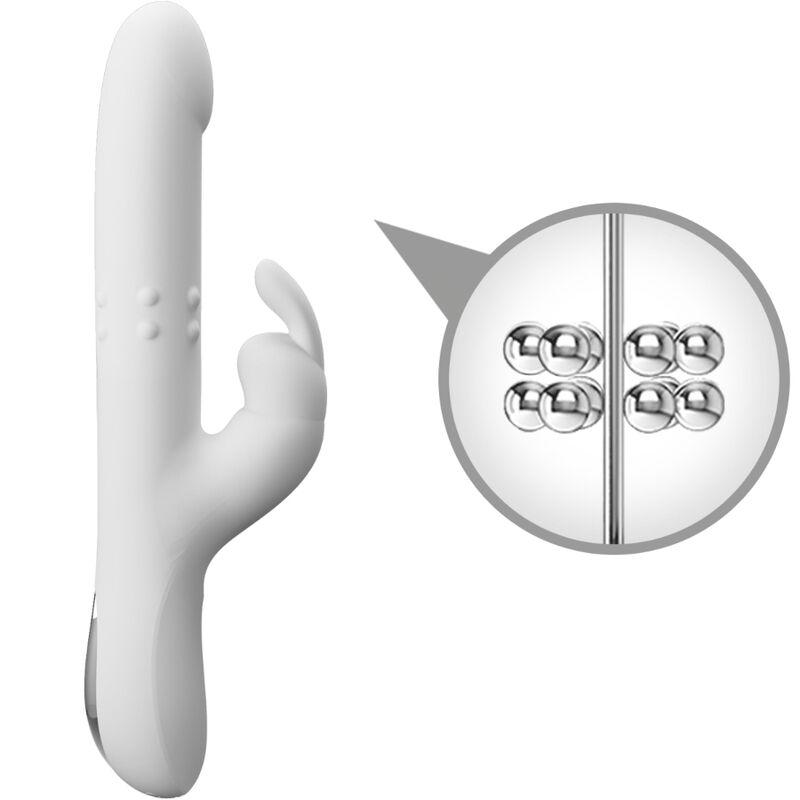 Pretty Love - Reese Rotating Vibrator Silver 6