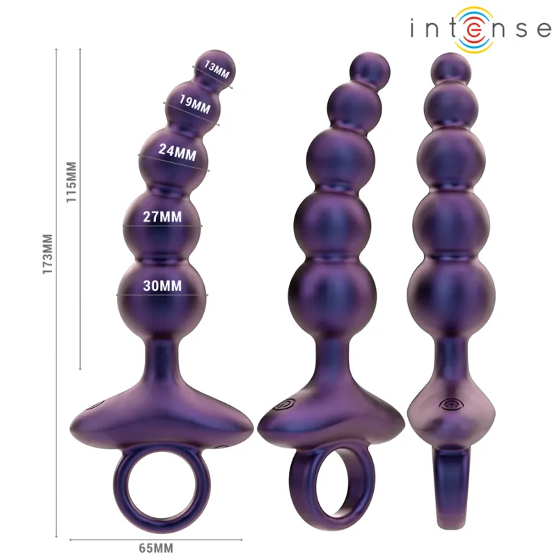 Intense - tito vibrating anal plug model 3 remote control 1