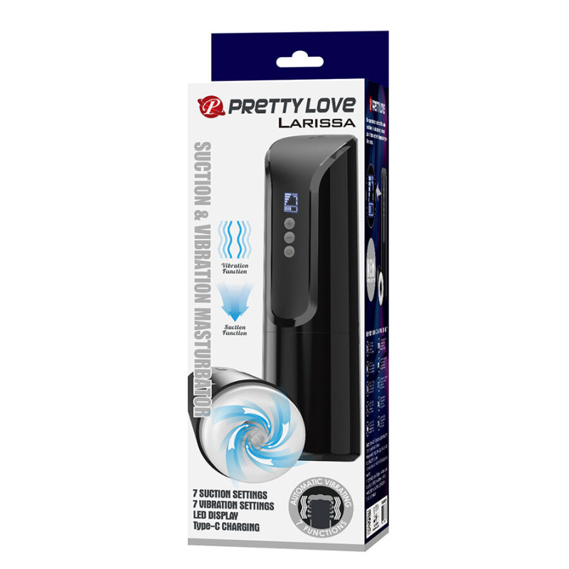 Pretty love - larissa vibrating suction masturbator 11