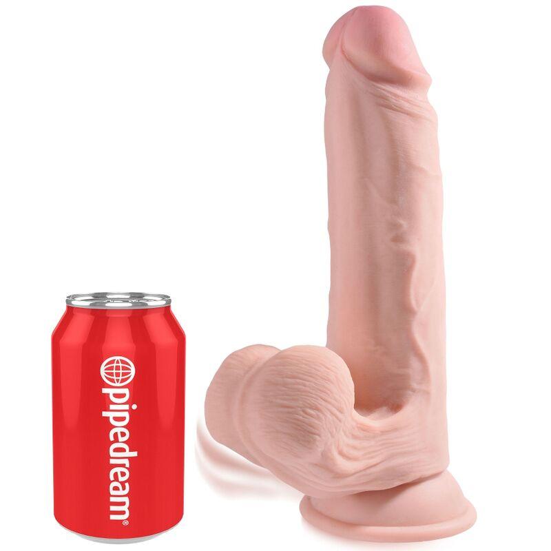 King Cock Plus 3d Cock Swinging Balls 20.3 Cm 1