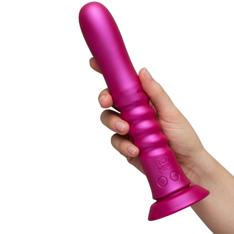 Romp - jiggle up and down vibrator with pink suction cup 2