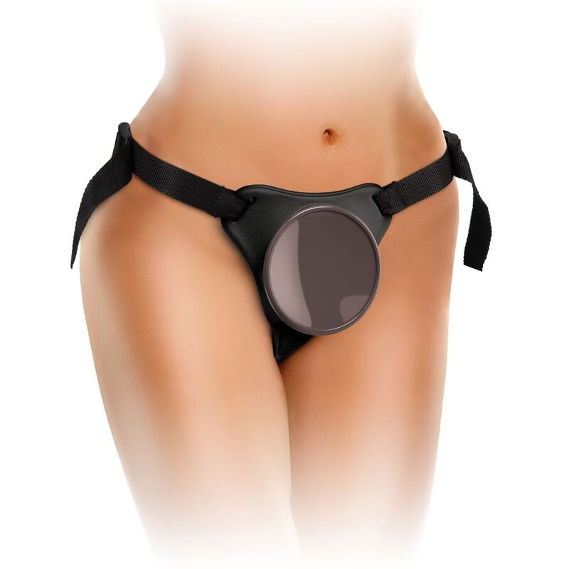 King cock - elite comfy adjustable harness with dildo 17.8 cm 2