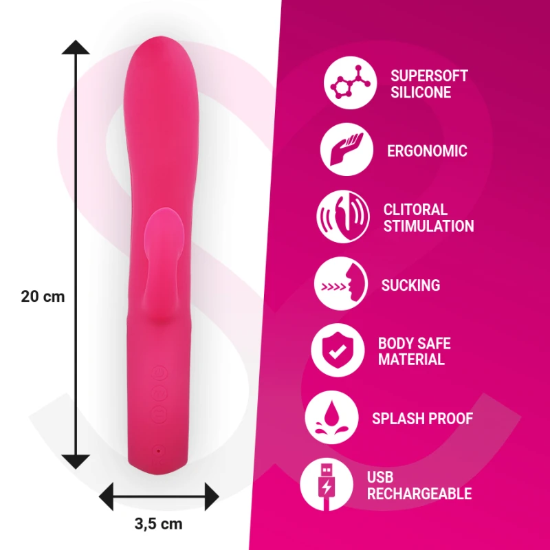 Amoressa Dustin Premium Silicone Rechargeable 3