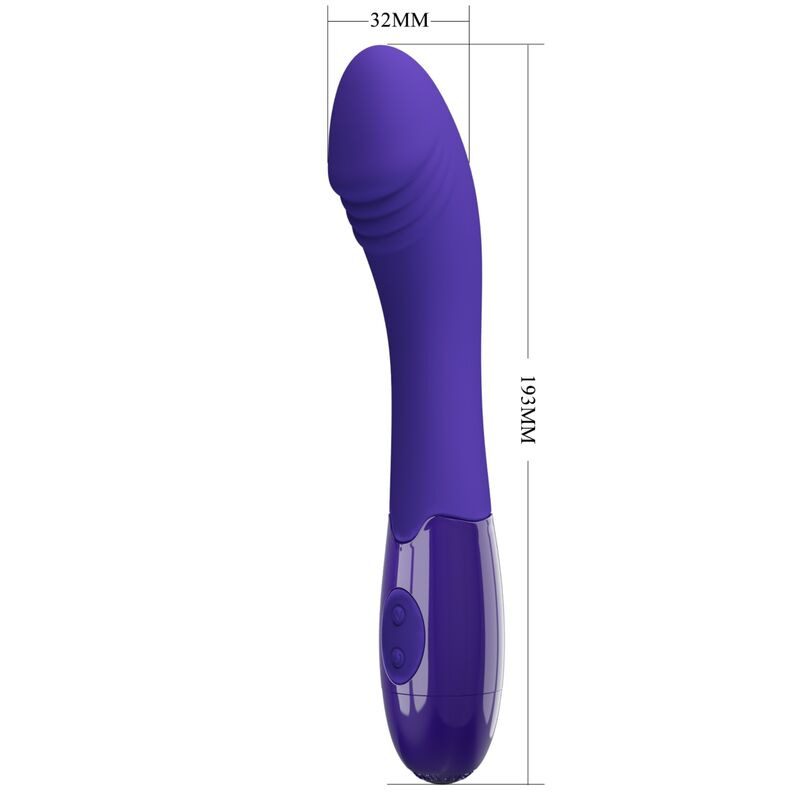Pretty love - elemental youth violet vibrator dildo 4