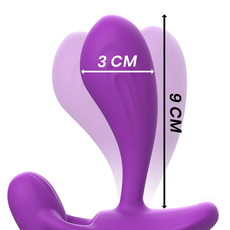 Intense - Shelly Anal Plug Remote Control Purple 3