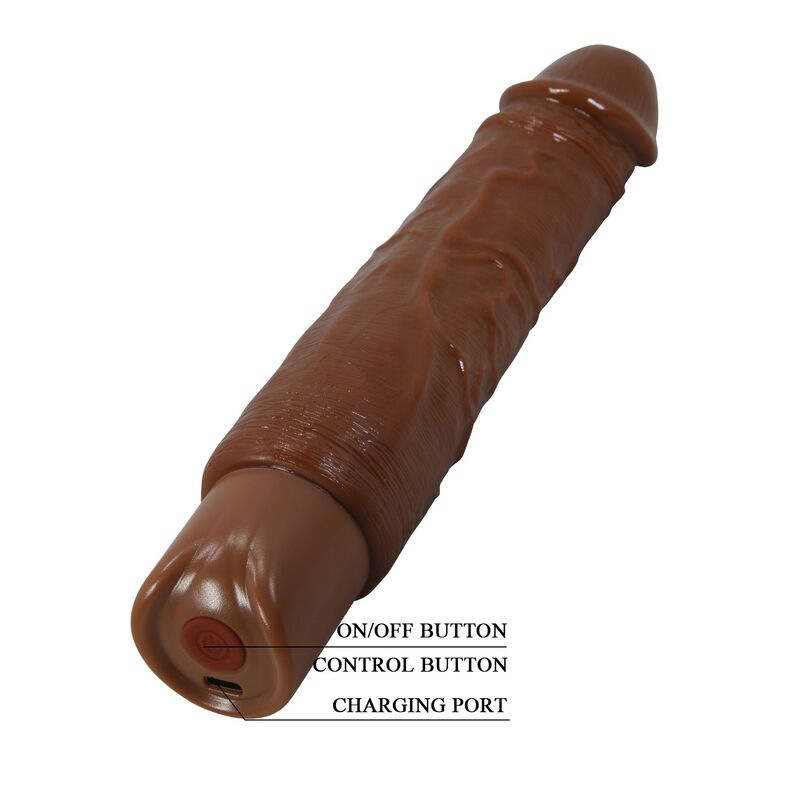 Pretty love - duke realistic vibrator 23.5 cm Ø 4.8 cm brown 5