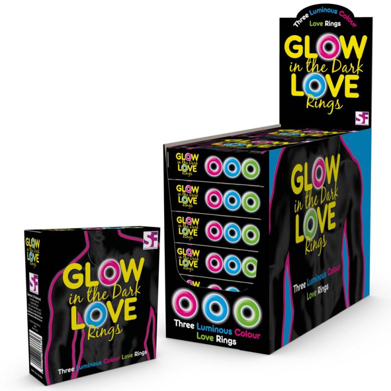 Spencer And Fleetwood - Glow In The Dark Love Rings