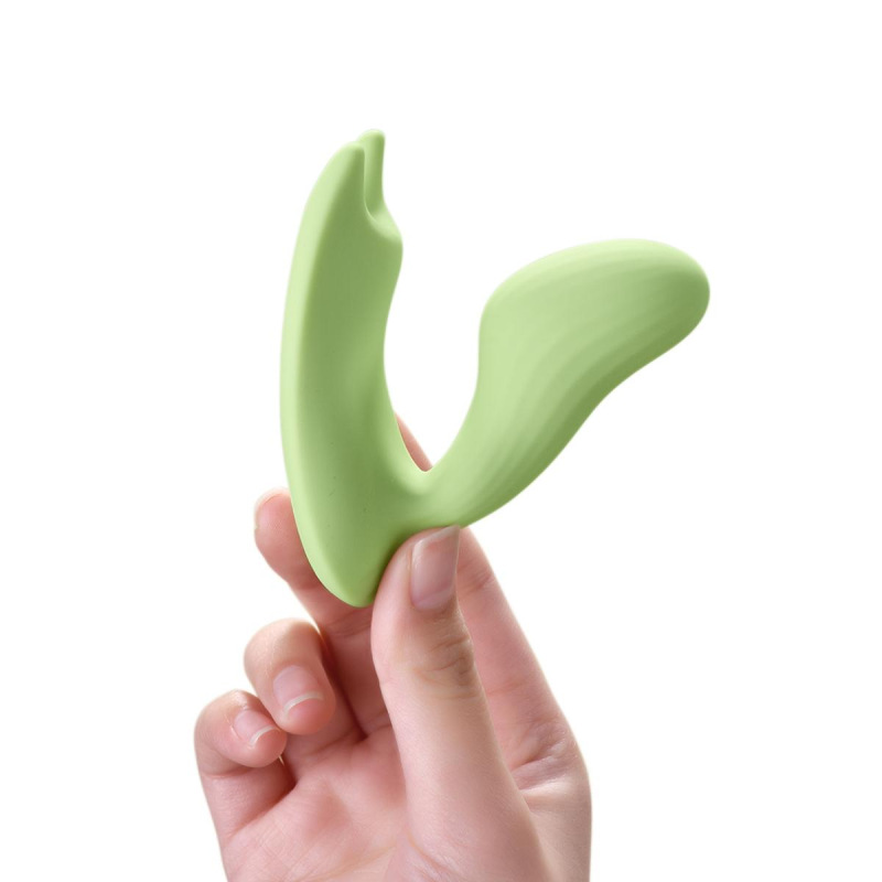 Magic Motion – umi smart wearable dual motor vibrator green 2