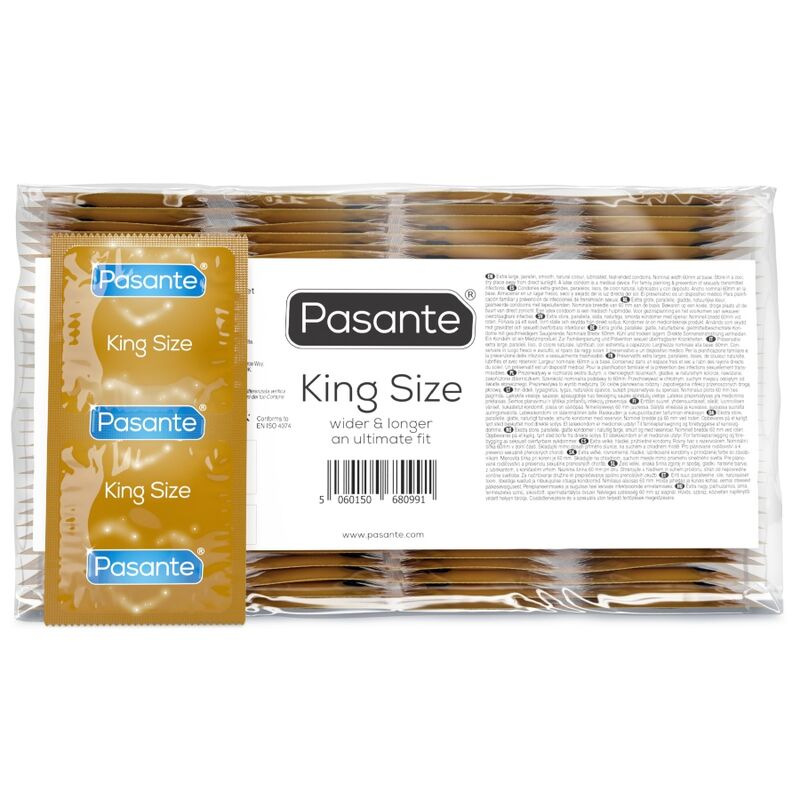 Pasante - kondómy king size balenie 144 ks