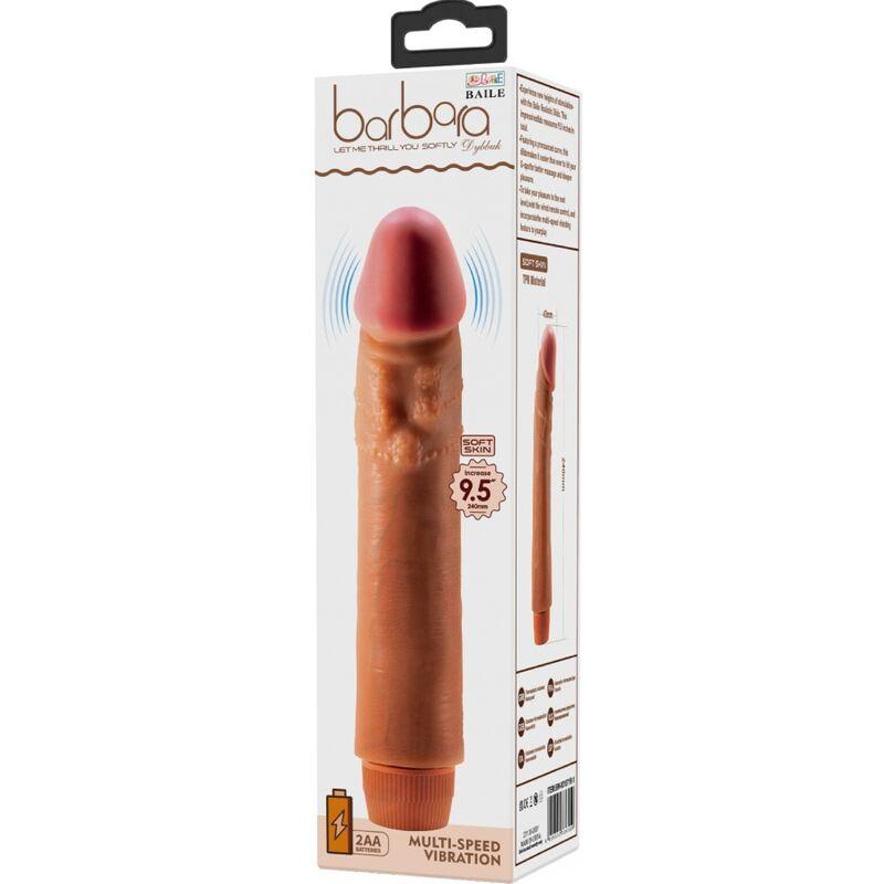 Baile - dybbuk realistic vibrator 24 cm mulatto 5