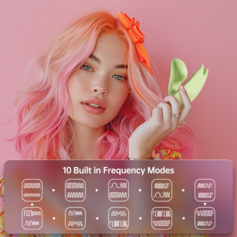 Magic Motion – umi smart wearable dual motor vibrator green 7