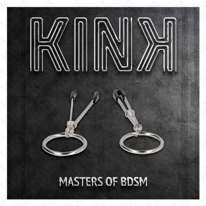 Kink - Thin Nipple Clamps With O-Ring 7 Cm 4