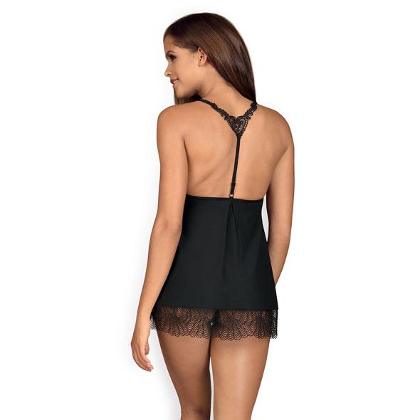 Obsessive - Chiccanta Babydoll & Thong Black S/M 3