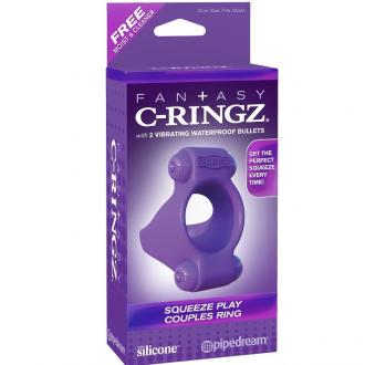 Fantasy C-Ringz Squeeze Play Couples Ring