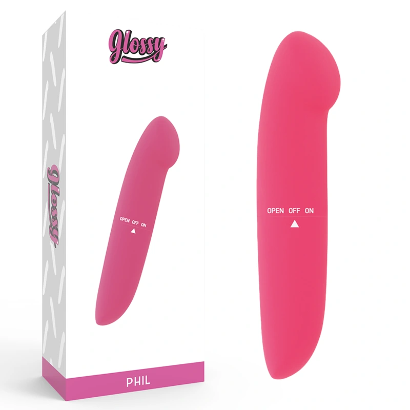 Glossy - phil vibrator pink