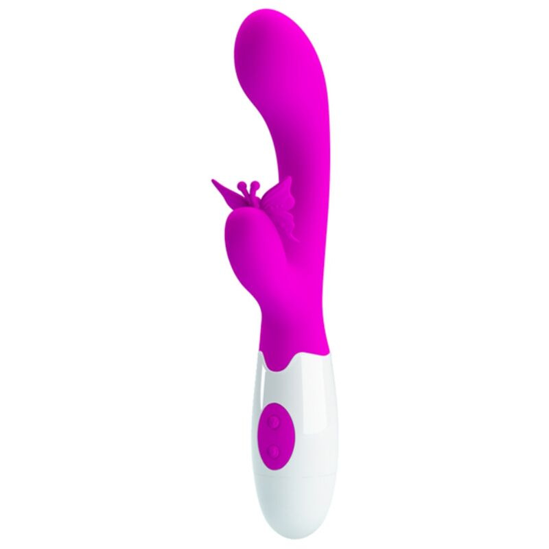 Pretty love - butterfly kiss 30 function rabbit vibrator purple 3
