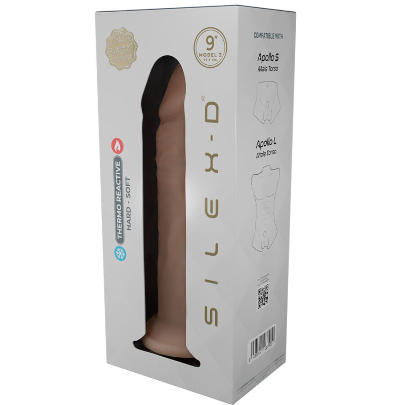 Silexd - realistic penis model 9 liquid silicone 22.8 cm 5