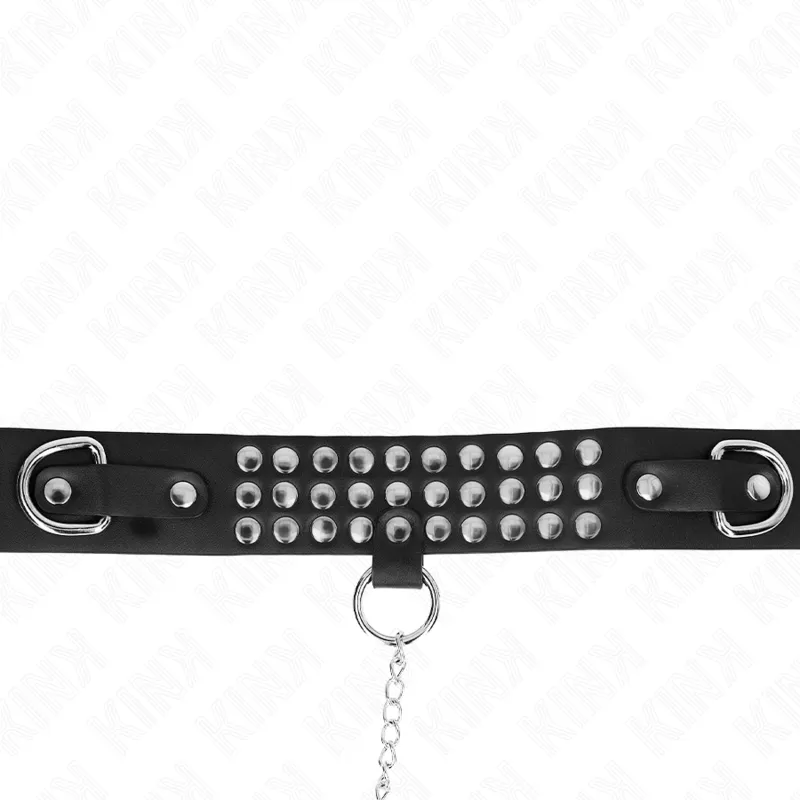 Kink - Necklace With Strap 65 Cm With Shiny Adjustable 37-42 Cm X 5.3 Cm