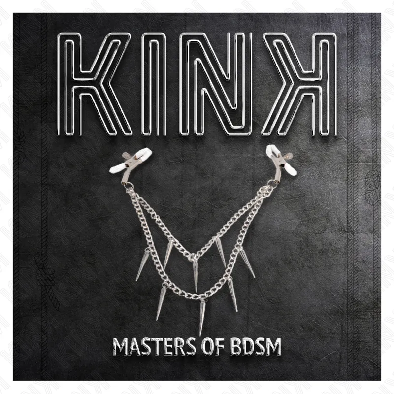 Kink - Nipple Clamps With Spikes Chains 30 Cm 4