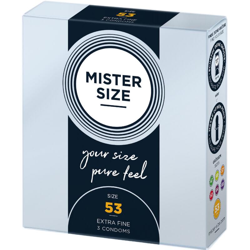 Mister size - condom size m 53 mm (3 units) 1