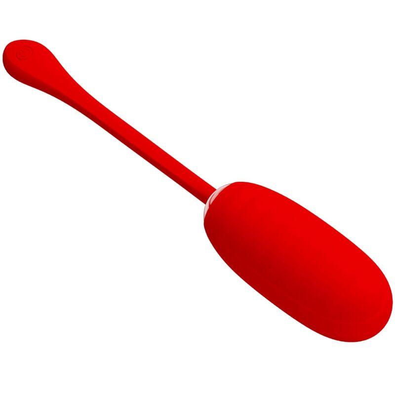 Pretty Love - Kirk Rechargeable Vibrating Egg Red 1