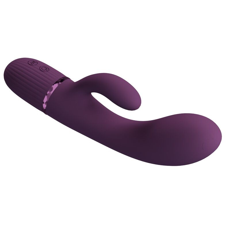 Pretty love - margie rechargeable rabbit vibrator 10 functions purple 5