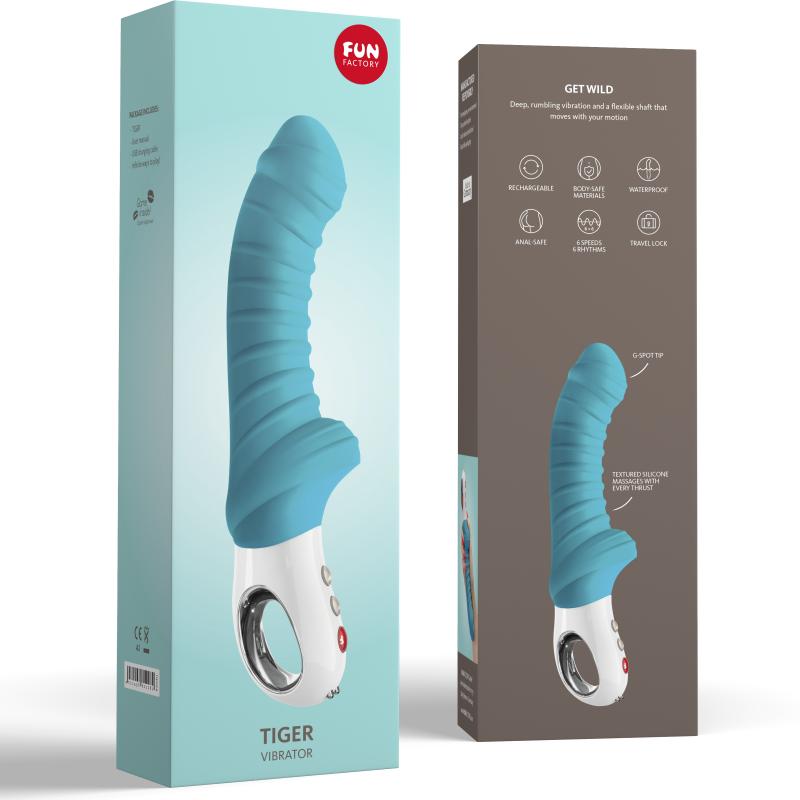 Fun Factory - Tiger G5 Vibrator Petrol