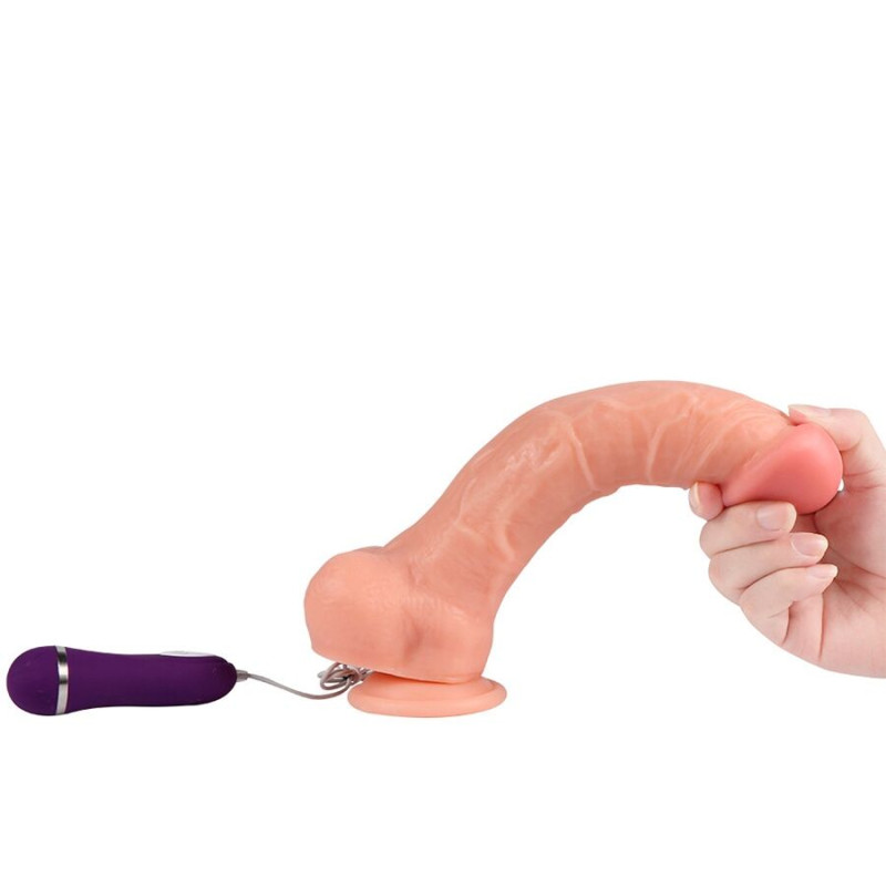 Shequ - apolo vibrator dildo with remote control 24.5 cm 4