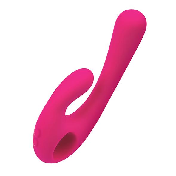 Nomi Tang - Flex Bi Bendable Dual Stimulation Vibrator Pink