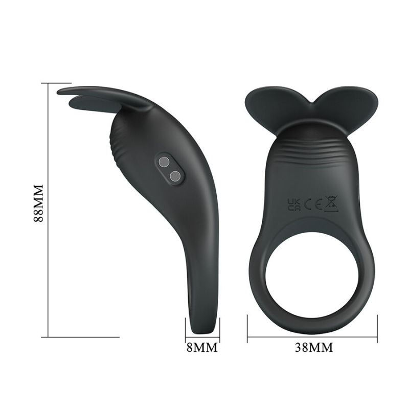 Pretty love - carlton penis ring with clitoral stimulator 7