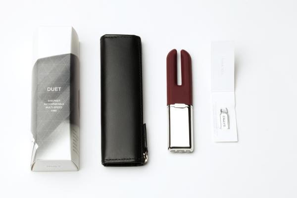 Crave - Duet Vibrator Crimson 4