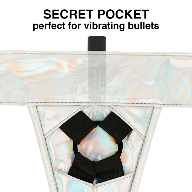 Mythology - fantasy harness - iridescent harness s/m 1