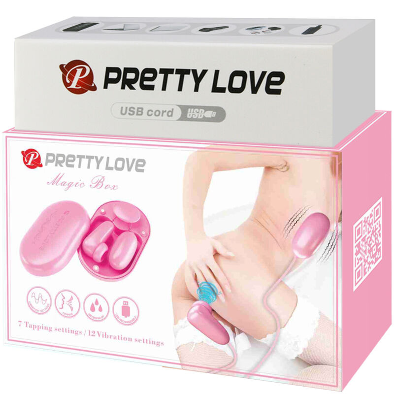 Pretty love - magic box vibrating bullet & pink stimulator 7