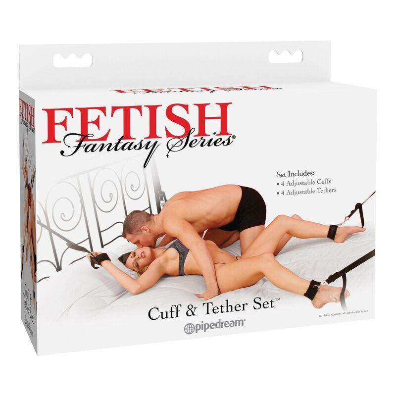 Fetish Fantasy Cuff And Tether Set 1