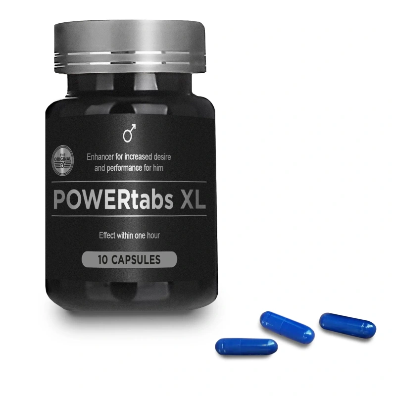 Power Tabs XL 10 Kapsul - Podpora Erekcie