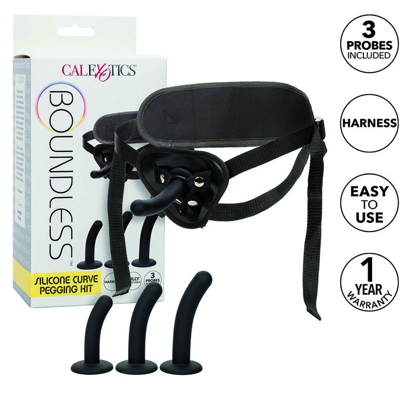 Calexotics - boundless silicone curve pegging kit