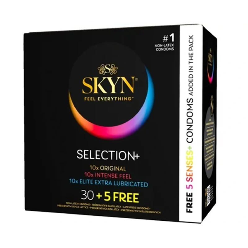 Skyn - selection kondómy bez latexu 35 kusov
