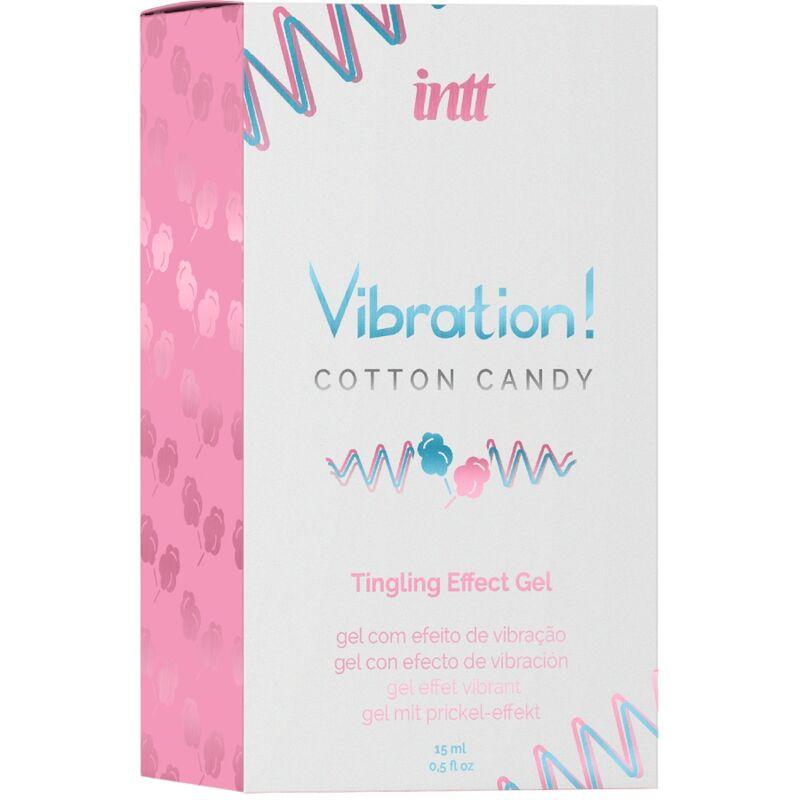 Intt - Powerful Intimate Stimulant Cotton Candy Liquid Vibrator Gel 15 Ml 2