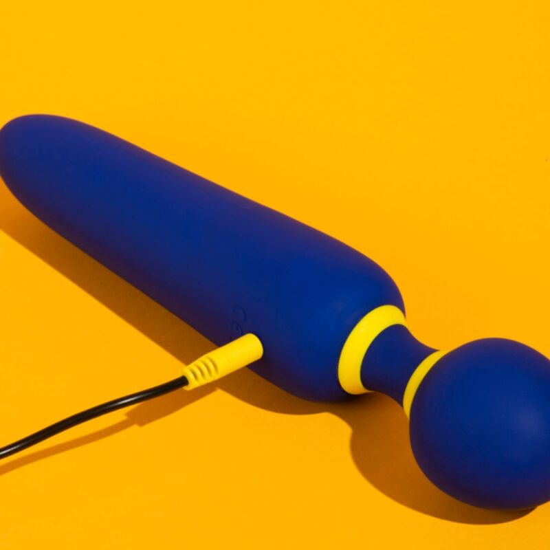 Romp - flip vibrating wand silent 10 modes blue 11