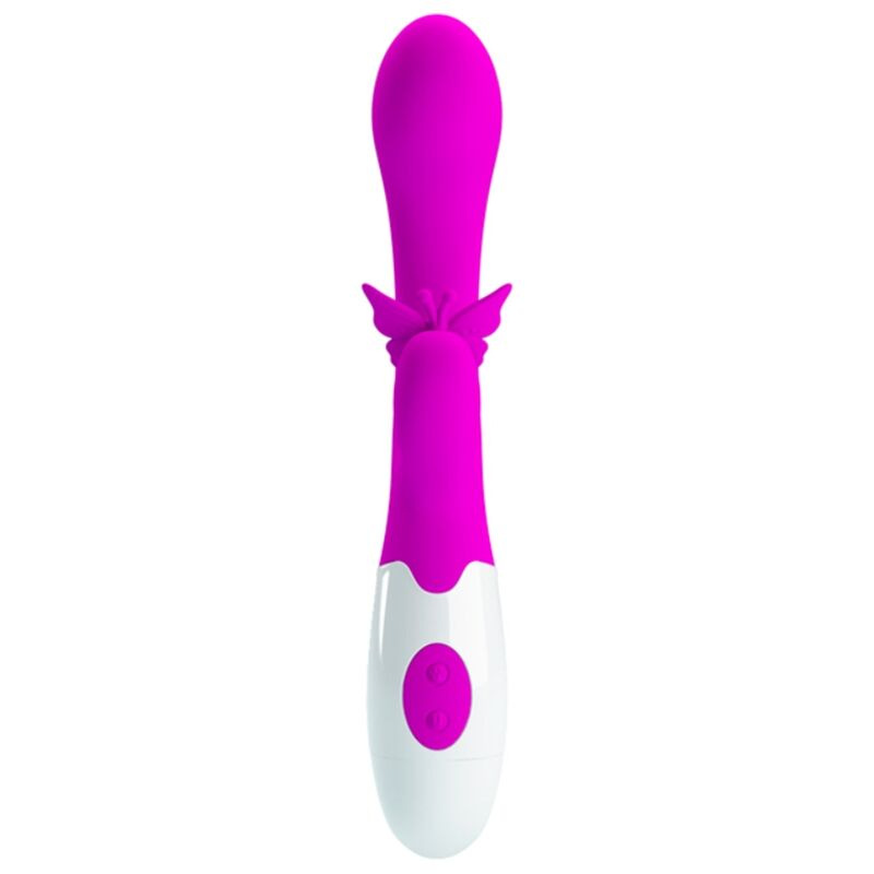 Pretty love - butterfly kiss 30 function rabbit vibrator purple 4