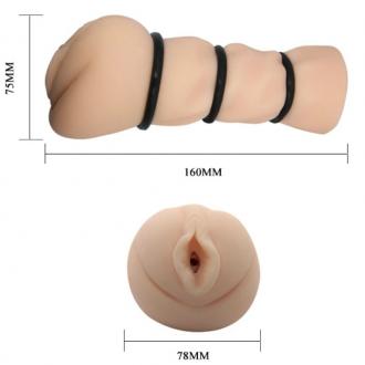 Crazy Bull - Masturbating Sleeve With Rings - Vagina