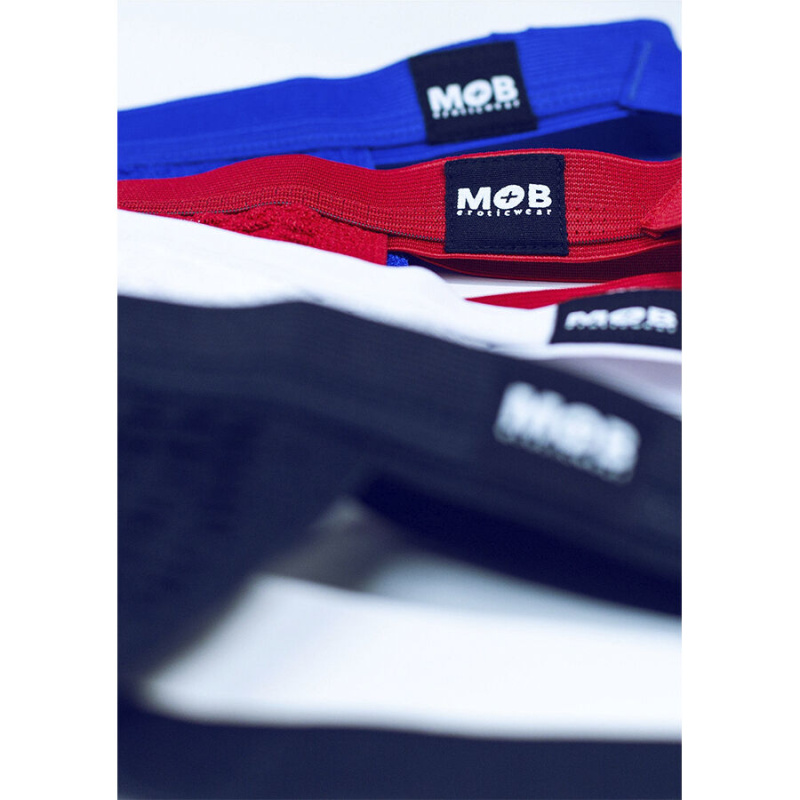 Mob - fetish jockstrap blue swimsuit size s 2