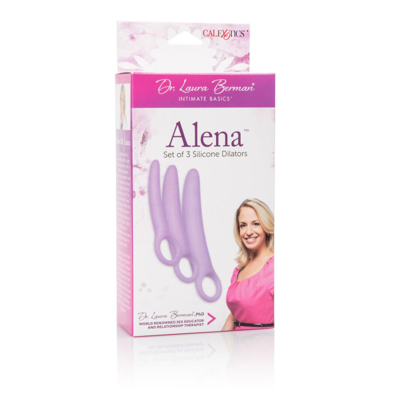Calexotics - dr laura berman alena set of 3 silicone dilators 1