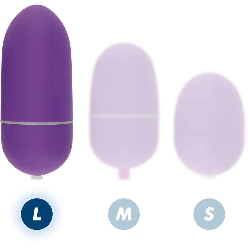 Online Remote Control Vibrating Egg L - Purple 3