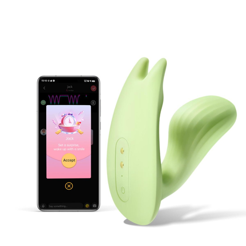 Magic Motion – umi smart wearable dual motor vibrator green