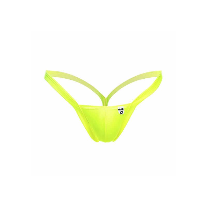 Mob - yellow thong size m 5
