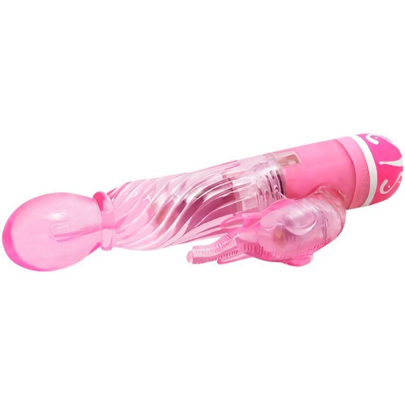 Baile Vibrators Multispeed Vibrator With Clit Stimulator Pin 2