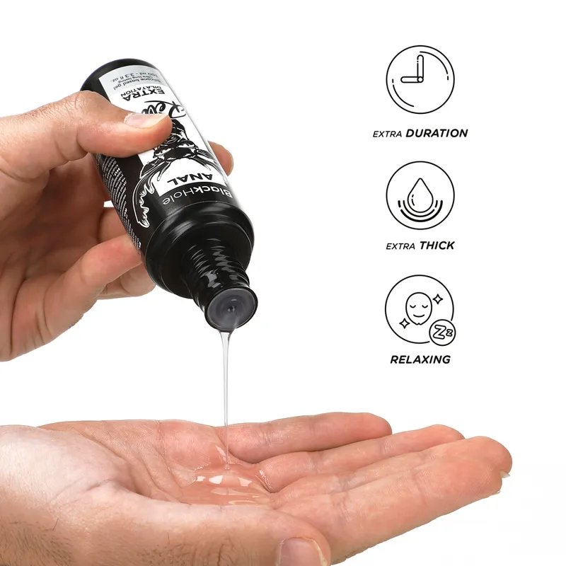 Black Hole Gel Silicone Base Anal Dilation 100 Ml 2
